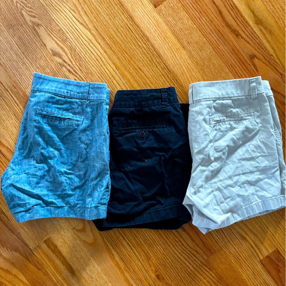 Lot of 3 J.Crew shorts size 4